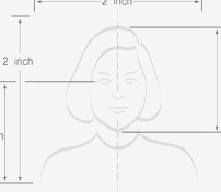 Official US passport photo size specifications